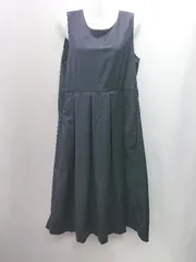 ◇ ⊂ Sweet Mommy スウィートマミー ノースリーブ ロング ワンピース サイズM ネイビー レディース E  【1501230019446】