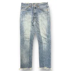 美品 OLD PARK 再構築 パッチワーク ジーンズ リメイク 514P▲ 美品 OLD PARK 再構築 パッチワーク ジーンズ リメイク 514P