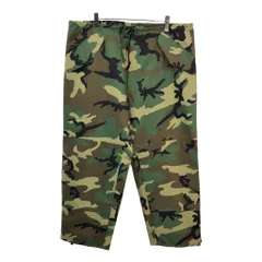 90年代 米軍実物 U.S.ARMY ECWCS GEN1 GORE-TEX パンツ ミリタリー ウッドランドカモ(メンズ X-LARGE REGULAR)中古 古着 V6400