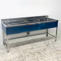 未使用B品 1槽シンク W1800×D600×H800 流し台 ステンレスシンク 業務用シンク 厨房