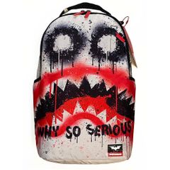 【2025FALL】SPRAYGROUND スプレイグラウンド x ダークナイト・トリロジー THE DARK KNIGHT TRILOGY THE JOKER MAKEUP SHARK MOUTH BACKPACK バックパック リュックサック 鞄 カバン