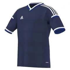 アディダス(adidas) サッカー Kids Condivo ゲームシャツQR AG191-F49673 ニューネイビー/ホワイト/コバルト 150cm