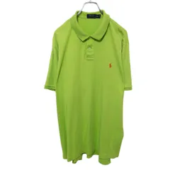 【POLO RALPH LAUREN】 ロゴ刺<!-利用不可文字-!> ポロシャツ S-1244