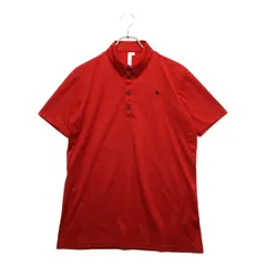 coco 中古 ロックデュード ROCK・DUDE メンズ 半袖ポロシャツ (L) 03 赤  レッド ペイズリー 総柄 中古 メンズ ロックデュード ROCK・DUDE 半袖ポロシャツ 3(L) 赤