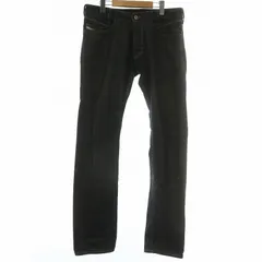 ディーゼル DIESEL POIAK WASH 0088Z デニムパンツ ジーンズ ストレート ジップフライ ロゴ W31 L34 M インディゴ 紺 ネイビー /XZ ■GY18