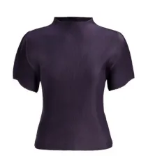 【美品】PLEATS PLEASE ミスト ブラック（サイズ3）　完売品 新品 PLEATS PLEASE(プリーツプリーズ) ベーシック ラウンド