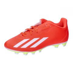 [アディダス] サッカースパイク ジュニア エックス クレイジーファスト クラブ FxG 男の子 女の子 17~24.5cm MCP10 ソーラーレッド/フッ [ソーラーレッド/フットウェアホワイト/チームソーラーイエロー(IF0720)] [21.0 cm]