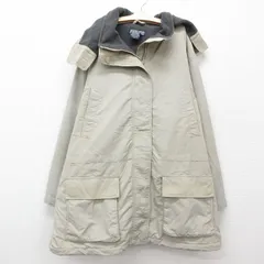古着 ランズエンド 長袖 ナイロン ジャケット キッズ ボーイズ 子供服 90s ベージュ カーキ 25jan07のサムネイル