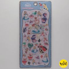 Disney ディズニー プチドロップステッカー シール ボンボン ドロップ うるちゅる 【ふしぎの国のアリス】 306593