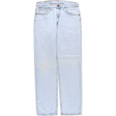 古着 90年代 リーバイス Levi's 505 REGULAR FIT STRAIGHT LEG テーパードデニムパンツ USA製 メンズw33相当 ヴィンテージ/eaa575548