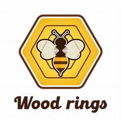 Woodrings × TheArth 床上手さん ハニカム柄 - Wood rings - メルカリ