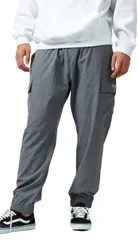 3L_ミディアムグレー [アウトドアプロダクツ] 大きいサイズ メンズ カーゴパンツ ズボン ジョガー パンツ ドライ ストレッチ 2L-4L イージーウエスト UVカット ズボン ボトム ミディアムグレー 3L