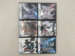 ポケットモンスター 　DS ソフト6点　【ケース、取扱説明書付き】