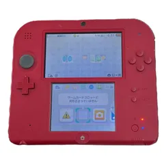 186000 現状品 ニンテンドー2DS FTR-001  レッド