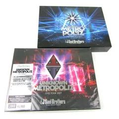 三代目J Soul Brothers ライブ DVD 2点セット METROPOLIZ LIVE TOUR メトロポリス グッズ 動作未確認 まとめて 【中古】