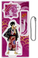 【中古】グッズセット 高杉晋助 「銀魂 アクリルフィギュア＆チャームコレクション」