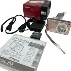 動作確認済み 箱付 CASIO EX-Z200 レッド 完品 コンデジ デジカメ
