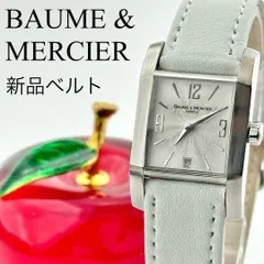 【新品ベルト】590 ボーム&メルシエ ディアマント レディース デイト 希少】BAUME＆MERCIER ボーム&メルシエ 腕時計 ディアマント