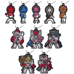 【中古】キーホルダー 全10種セット 「爆上戦隊ブンブンジャー カプセルラバーマスコット」