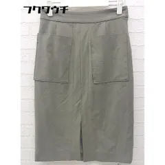 ◇ URBAN RESEARCH ROSSO アーバンリサーチ ロッソ 膝丈 タイト スカート サイズS カーキ レディース 【中古】 【1002801454111】のサムネイル