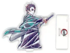 【中古】アクリルスタンド・アクリルパネル 竈門炭治郎 アクリルスタンド 「鬼滅の刃 無限列車編 柱描き下ろしイラスト -杏寿郎と炭治郎- WEBSHOPくじ」 D賞