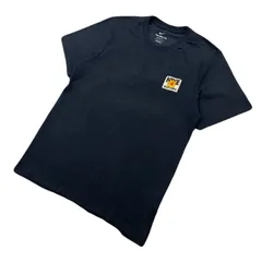 NIKE Tシャツ メンズ M ブラック 【 ポップなグラフィック 】 半袖 黒 バックプリント ドライフィット ナイキ ●AE366