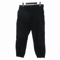 ハリウッドランチマーケット HOLLYWOOD RANCH MARKET カーゴパンツ ジョガー コットン ジッパーフライ 無地 700080-931 黒 ブラック 2のサムネイル