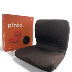 【未使用品】pinto ピント 座椅子 クッション ネイビー PINTO(ピント・姿勢のプロが1万人のデータをもとに開発した体幹