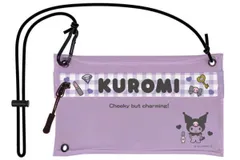 【送料無料】【サンリオキャラクターズ】2Wayクリアショルダー【クロミ】【ケース】【ポーチ】【ポシェット】【小物入れ】【収納】【斜め掛け】【雑貨】【グッズ】【かわいい】