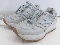 ◇ NEW BALANCE ニューバランス B WL574CAS スニーカー シューズ サイズ23ｃｍ グレー レディース E  【1307250001924】