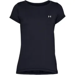 【送料無料】 アンダーアーマー レディース Tシャツ トップス Womens Short Sleeve Performance Tee Black