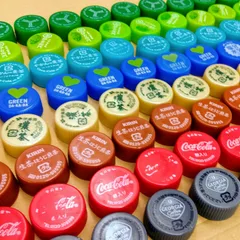 ★お値下げ★コカコーラ　ボトルキャップ　10種類24体➕α 日本限定 ☆お値下げ☆コカコーラ メルカリ - 10種類24体➕α