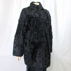 毛皮　チッキャンラム　羊革　リアルファー　裏地シルク　チッキャンラムコート