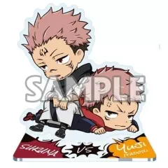 【中古】アクリルスタンド・アクリルパネル 虎杖悠仁VS宿儺 「呪術廻戦 VSアクリルスタンド」