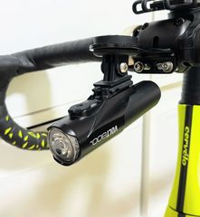 CYD Y 軽量カーボンサイコンマウント+キャットアイライト