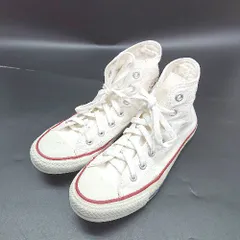 ◇ Θ CONVERSE コンバース ハイカットスニーカー サイズ23 ホワイト レディース E  【1503050007665】