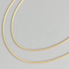 18金 K18 レディース 喜平ネックレス 1.25ｇ 40㎝ C135のサムネイル