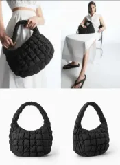 COS(コス) キルティング クラウドバッグ ポップコーン バッグ