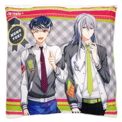 【中古】クッション・抱き枕・本体(キャラクター) E.百＆千 スクエアクッション 「アイドリッシュセブン」 アニメイトガールズフェスティバル2016グッズ