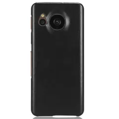 AQUOS sense7 plus ケース センス7プラス レザー ハード ケース 【Color】 ブラック