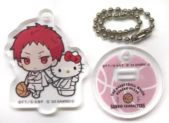 【中古】キーホルダー 赤司征十郎＆ハローキティ 「黒子のバスケ×サンリオキャラクターズ PremiumShop ミニアクリルスタンドキーホルダー」