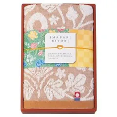 【新品・2営業日で発送】トクダ 今治日和～いまばりびより～ フェイスタオル ベージュ 0 66715