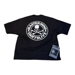 DARTSLIVE MASTERMIND TOKYO DartSlive レギュラーフィット TEE Lサイズ 　シルバー