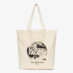 ☆【新品】【韓国限定】THE NORTH FACE TNF COTTON TOTE SEOUL TNF ノースフェイス コットントート ソウル メッセンジャーバッグ　アイボリー