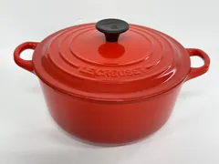 未使用品！ ルクルーゼ ココットロンド20cm 両手鍋 チェリーレッド赤色 ル・クルーゼ ココット・ロンド 20cm 2501-20 [チェリーレッド