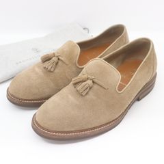 ITXBH73HGC7S BRUNELLO CUCINELLI ブルネロクチネリ ローファー タッセル スエード ブラウン フラットシューズ ビジネスシューズ メンズ サイズ 41