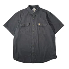 2009年製 Carhartt 半袖ワークシャツ シャンブレー L A203 2025年最新】carhartt カーハート シャンブレーシャツの人気