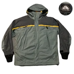 NIKEACG ナイキエーシージー MountainParkaマウンテンパーカー フード取り外し可能 Embroidery 刺繍ロゴ アーム刺繍 ワンポイント Drawcord ドローコード Nylon ナイロン Polyester ポリエステル L