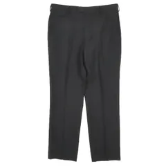 美品 ヴィンテージ ケンゾーオム Vintage KENZO HOMME スラックス パンツ センタープレス フラップポケット ウール ボトムス ルーマニア製 サイズ52 XL ブラック 黒 メンズ YBA11のサムネイル