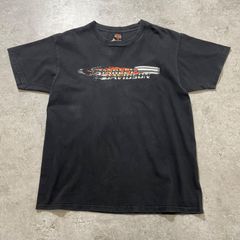 USA製 ハーレーダビッドソン 半袖Tシャツ ブラック XL【ST197】